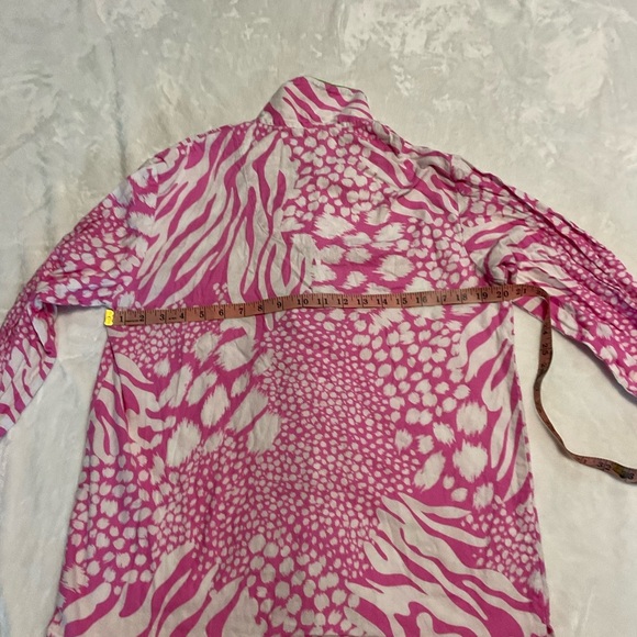 Y2K Victorias Secret Pink Leopard Cotton Pajama Set - Picture 8 of 12